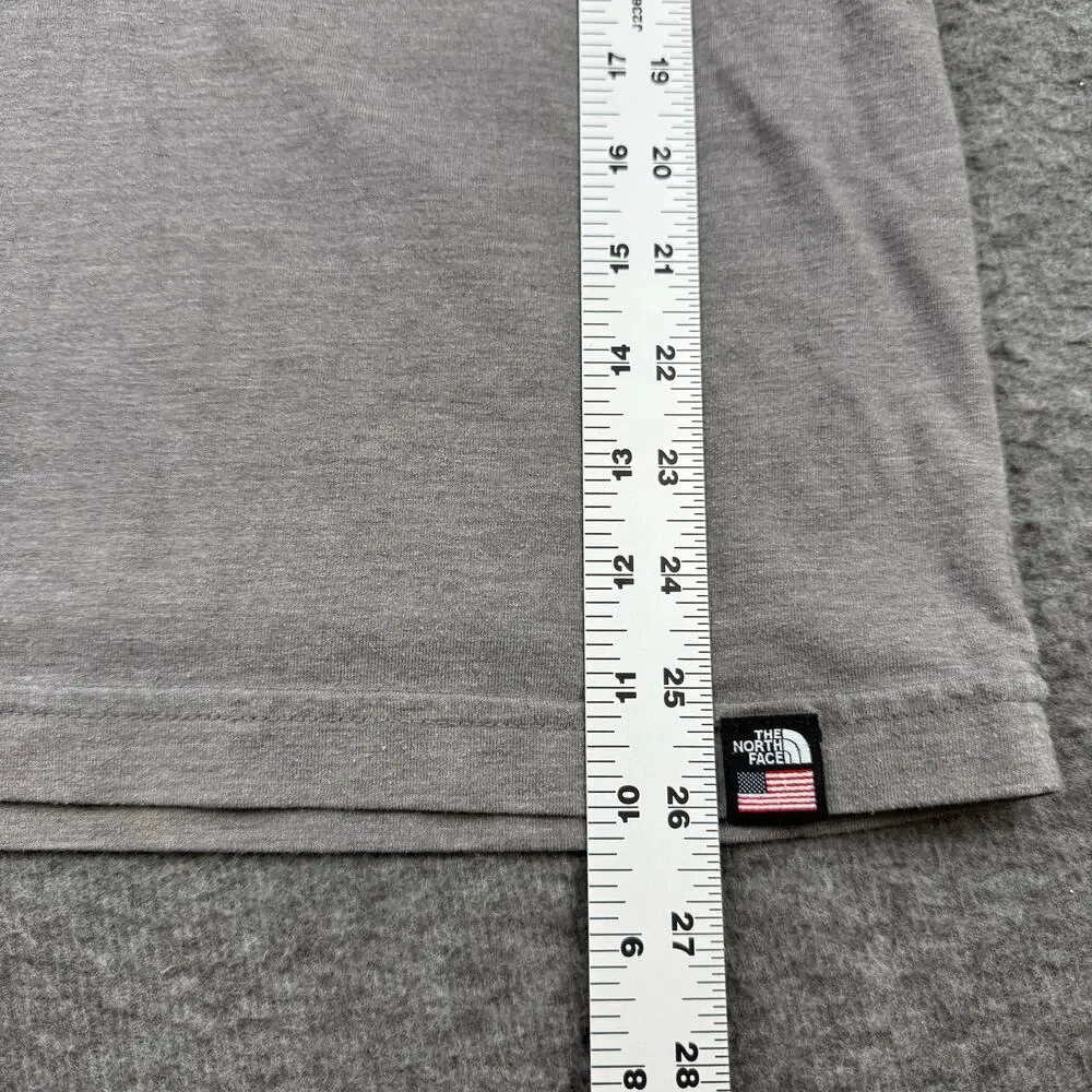 The North Face Never Stop Exploring Tshirt Men's Small Slim Fit American Flag - Picture 5 of 8